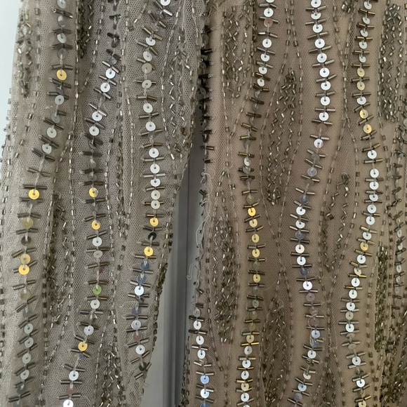 Adrianna Papell Long Sleeve Sequin Dress - Picture 3 of 6